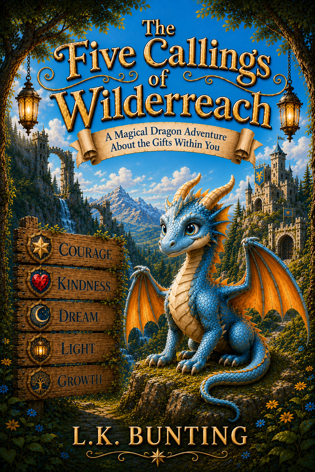 The Five Callings of Wilderreach story book-hardcover