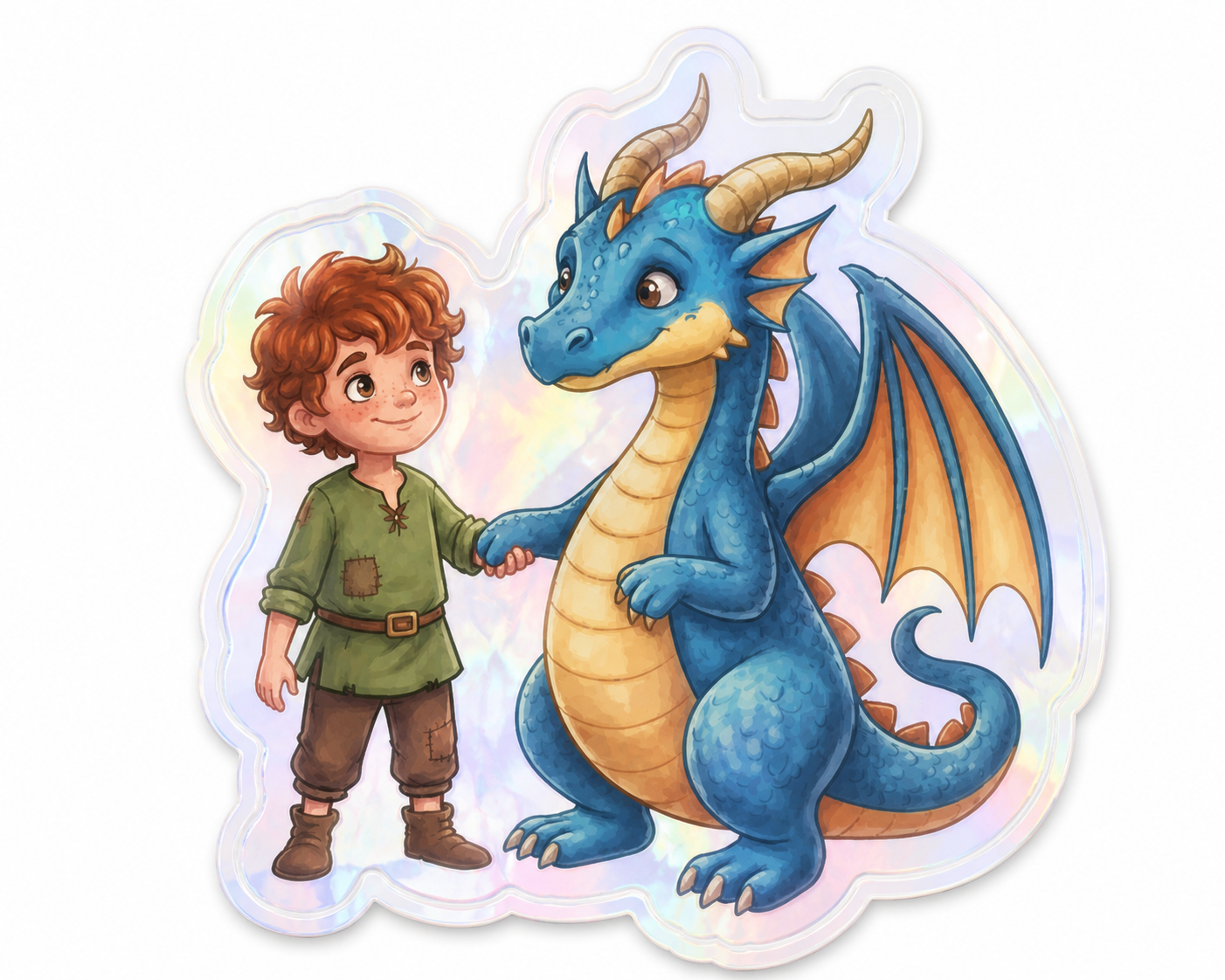 Magical Dragon Stickers for Kids