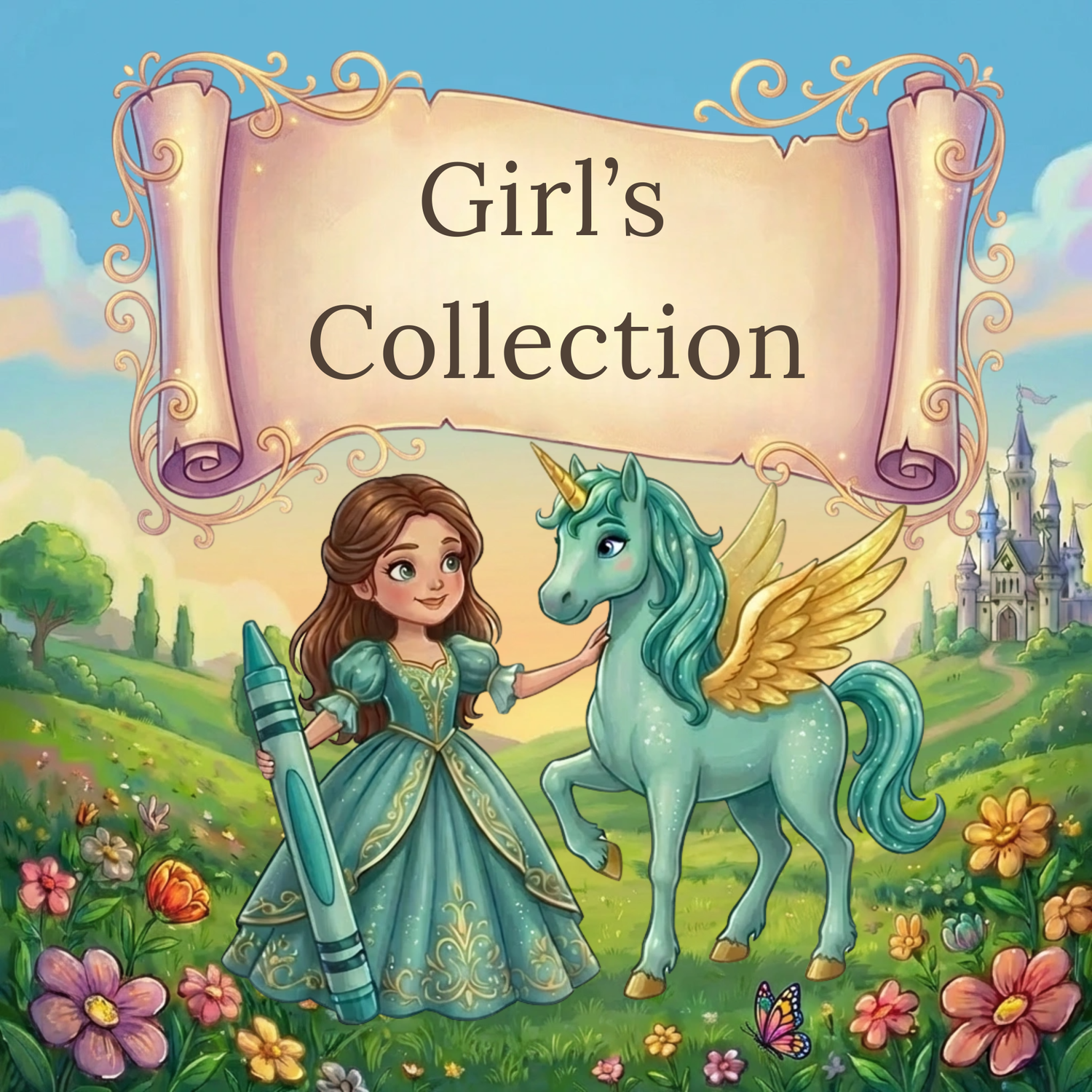 Personalized Coloring Books for Girls Ages 4–8 | L.K. Bunting