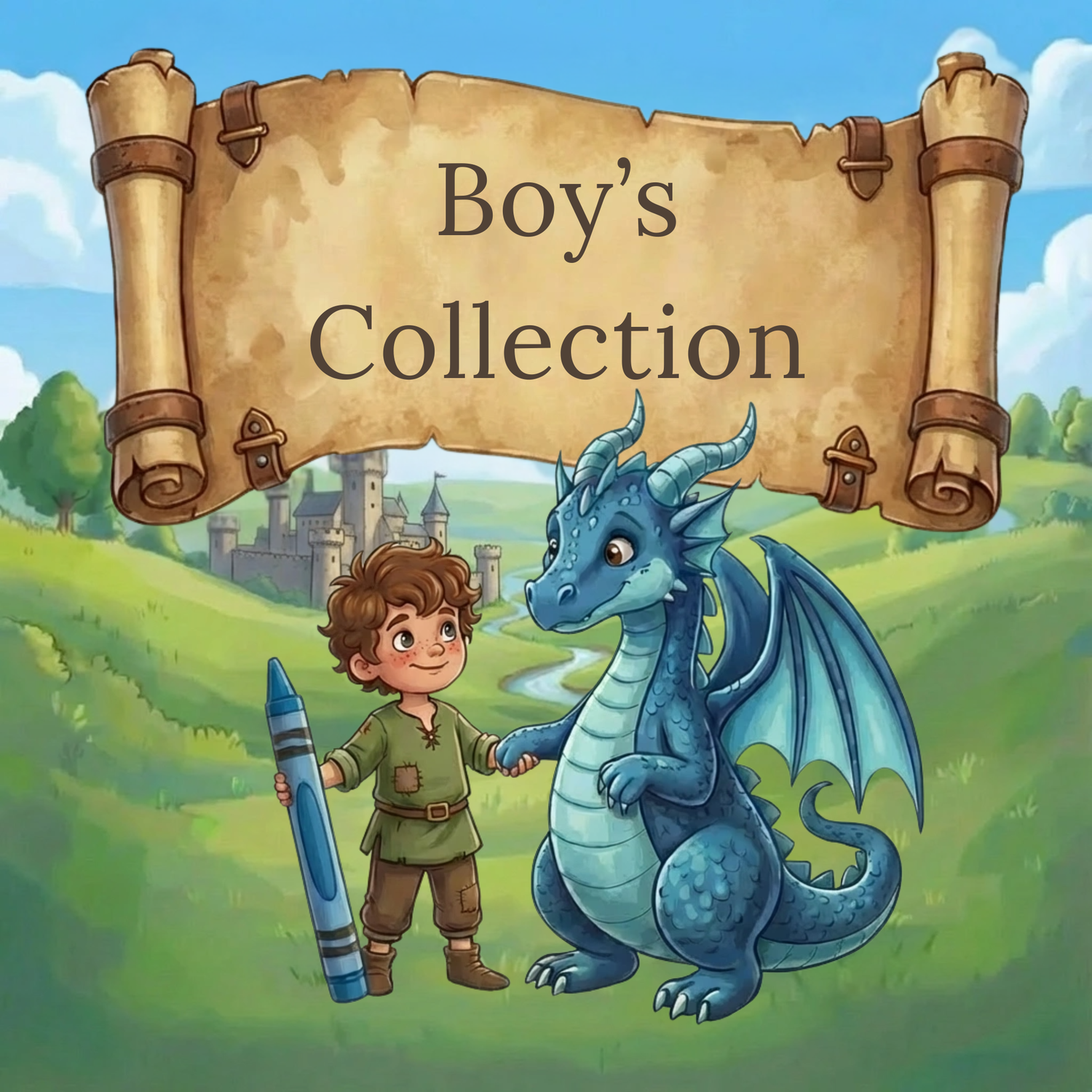 Personalized Coloring Books for Boys Ages 4–8 | L.K. Bunting