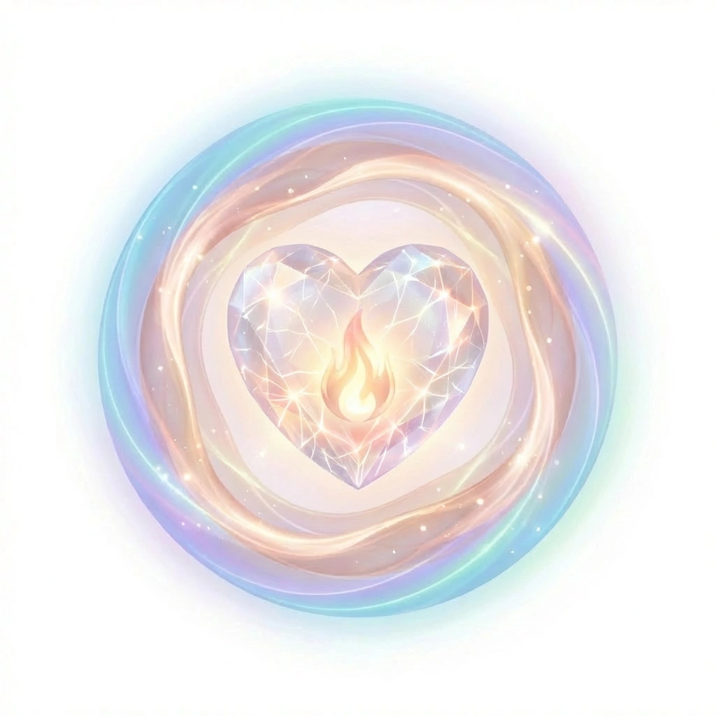 Courage of Heart-girls calling gift Willowmere sticker
