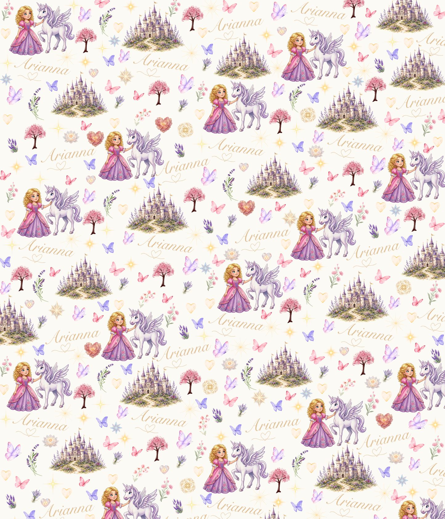 Arianna Personalized Gift Wrap