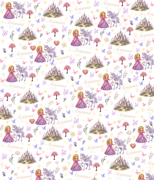 Arianna Personalized Gift Wrap