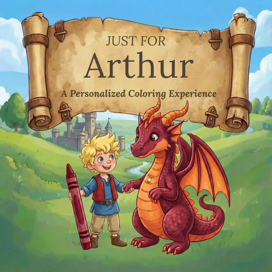 Arthur Personalized Coloring Book | Ages 4-8 | L.K. Bunting