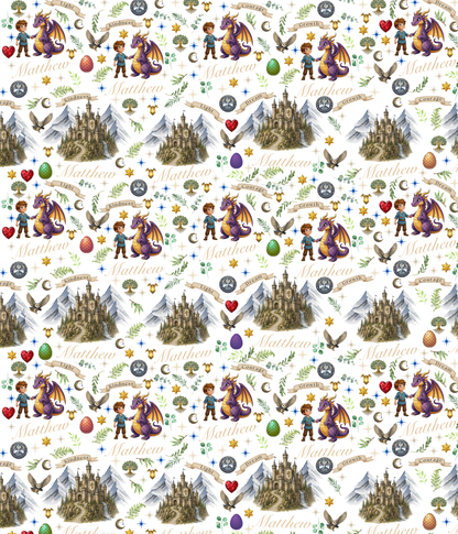 Matthew Personalized Gift Wrap