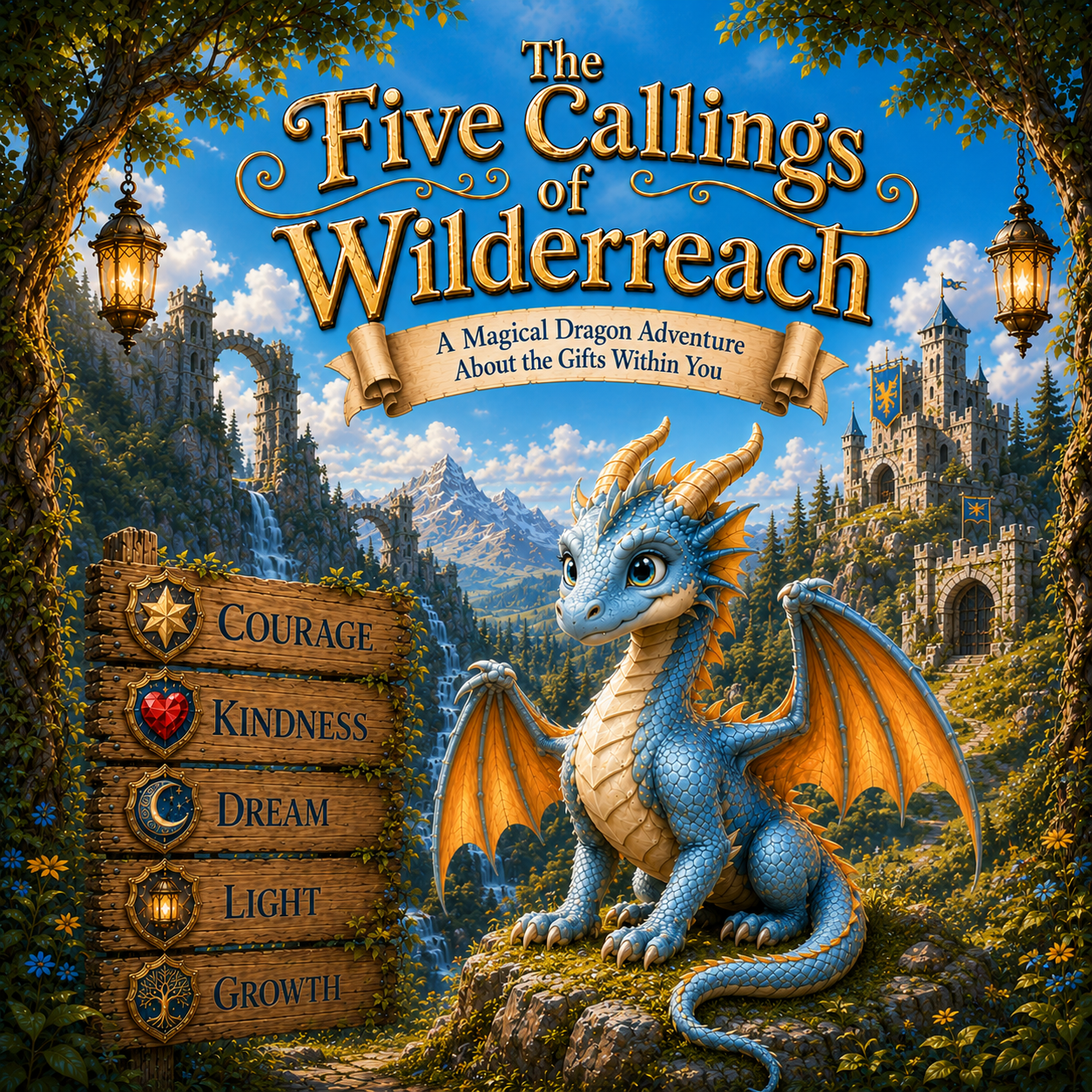 The Five Callings of Wilderreach story book-paperback