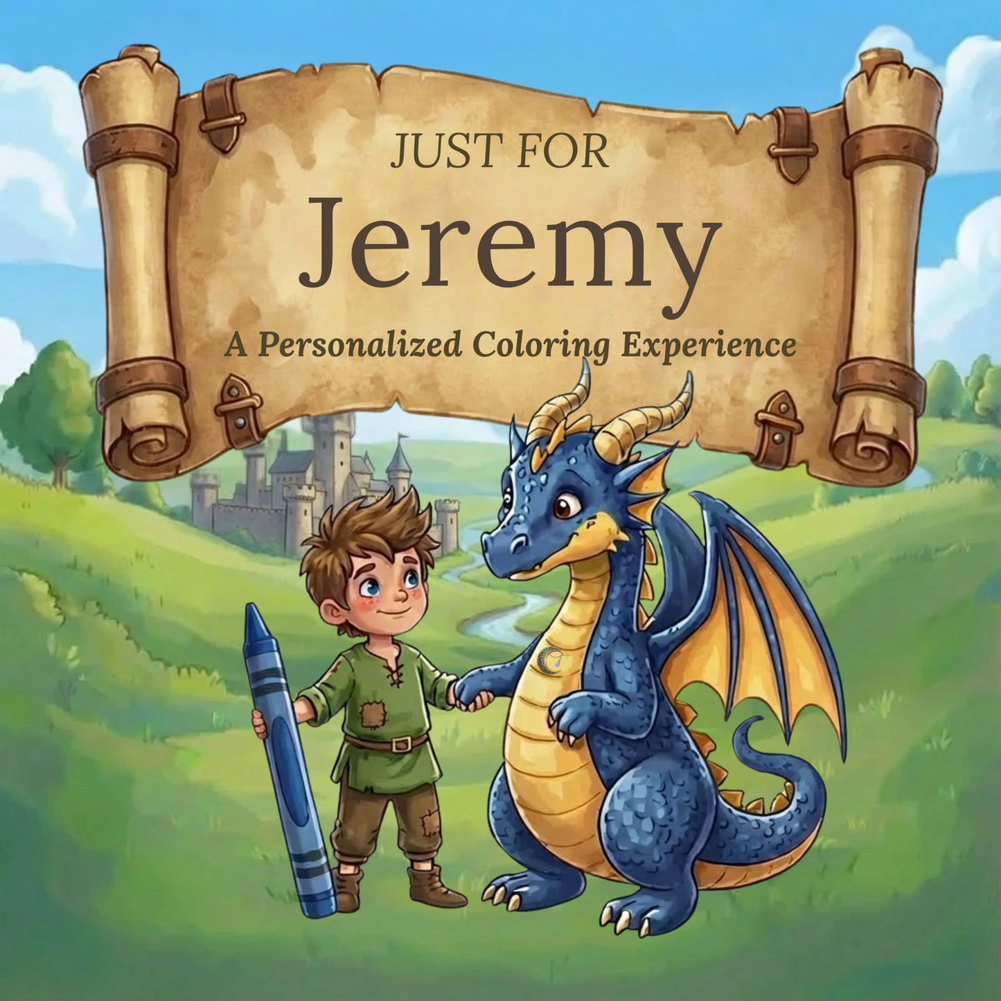 Jeremy Personalized Coloring Book | Ages 4-8 | L.K. Bunting