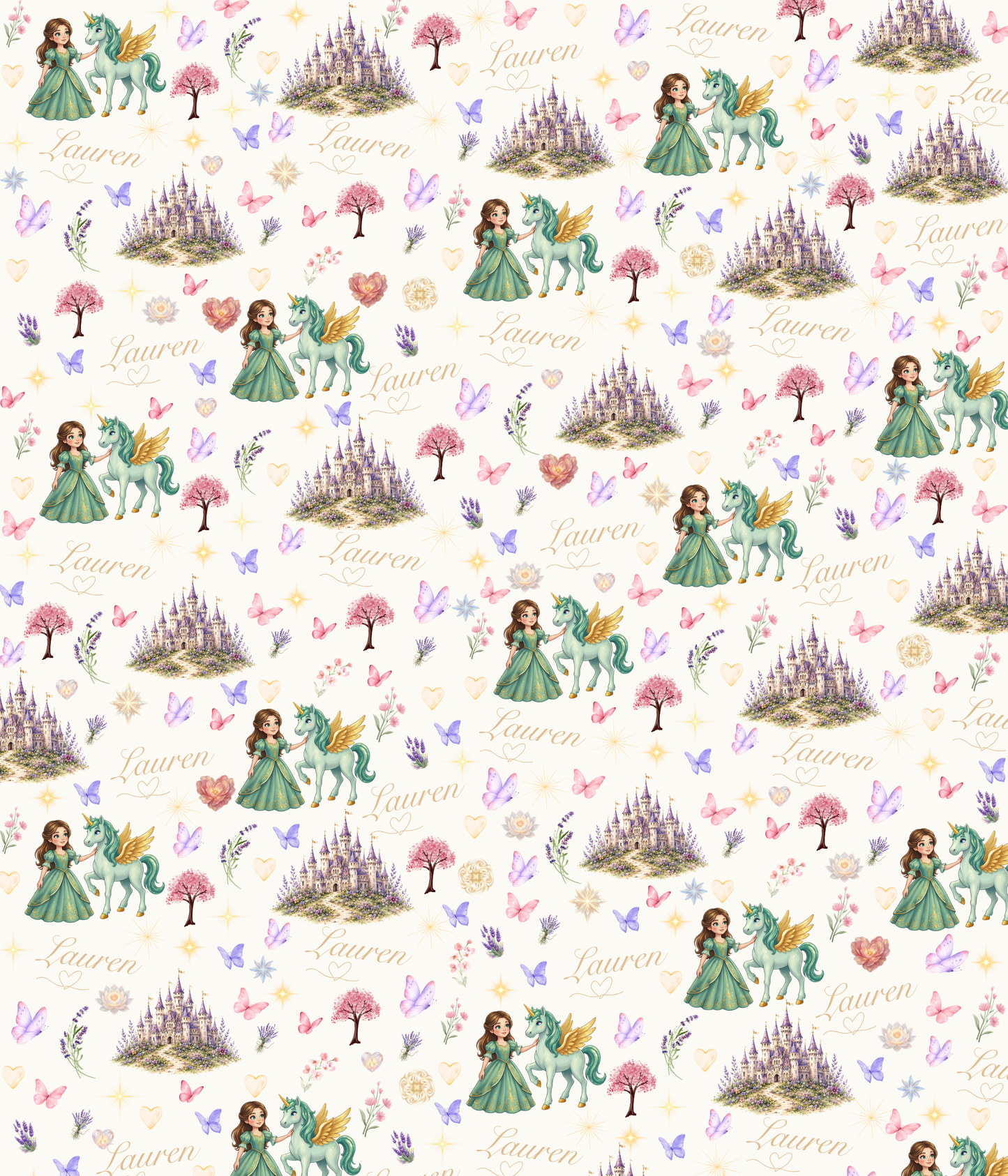 Lauren Personalized Gift Wrap