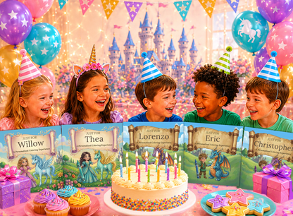 Lorenzo Personalized Coloring Book | Ages 4-8 | L.K. Bunting