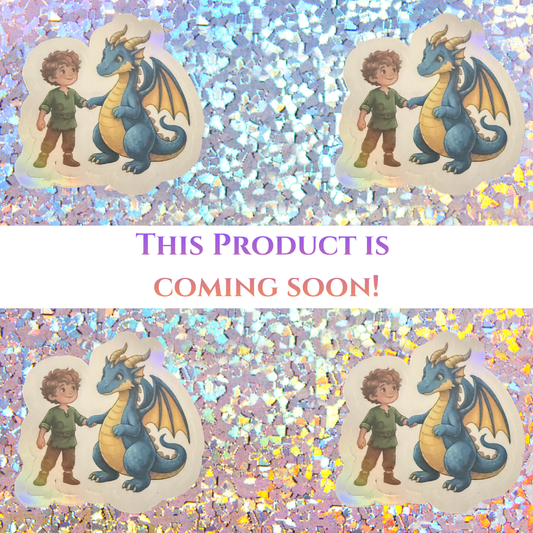 Bentley Dragon Holographic Sticker (2.98” x 3”) for Kids