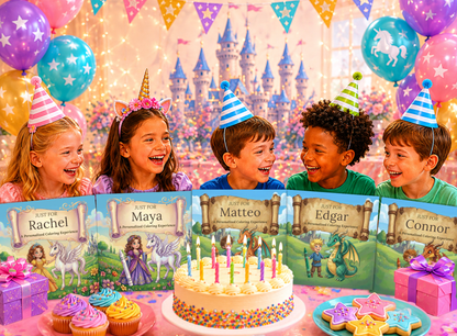 Matteo Personalized Coloring Book | Ages 4-8 | L.K. Bunting