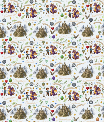 Matthew Personalized Gift Wrap