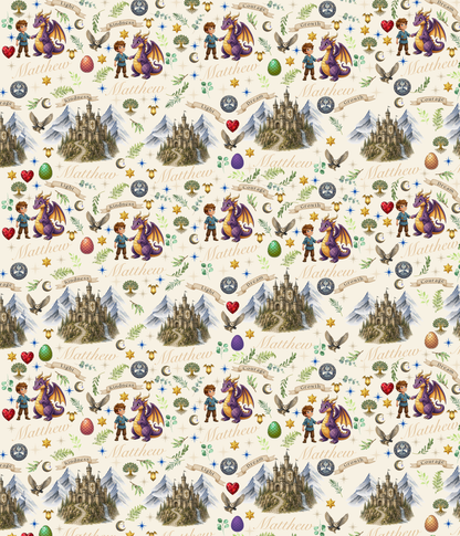 Matthew Personalized Gift Wrap