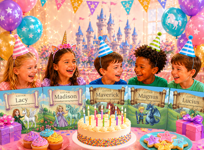 Maverick Personalized Coloring Book | Ages 4-8 | L.K. Bunting