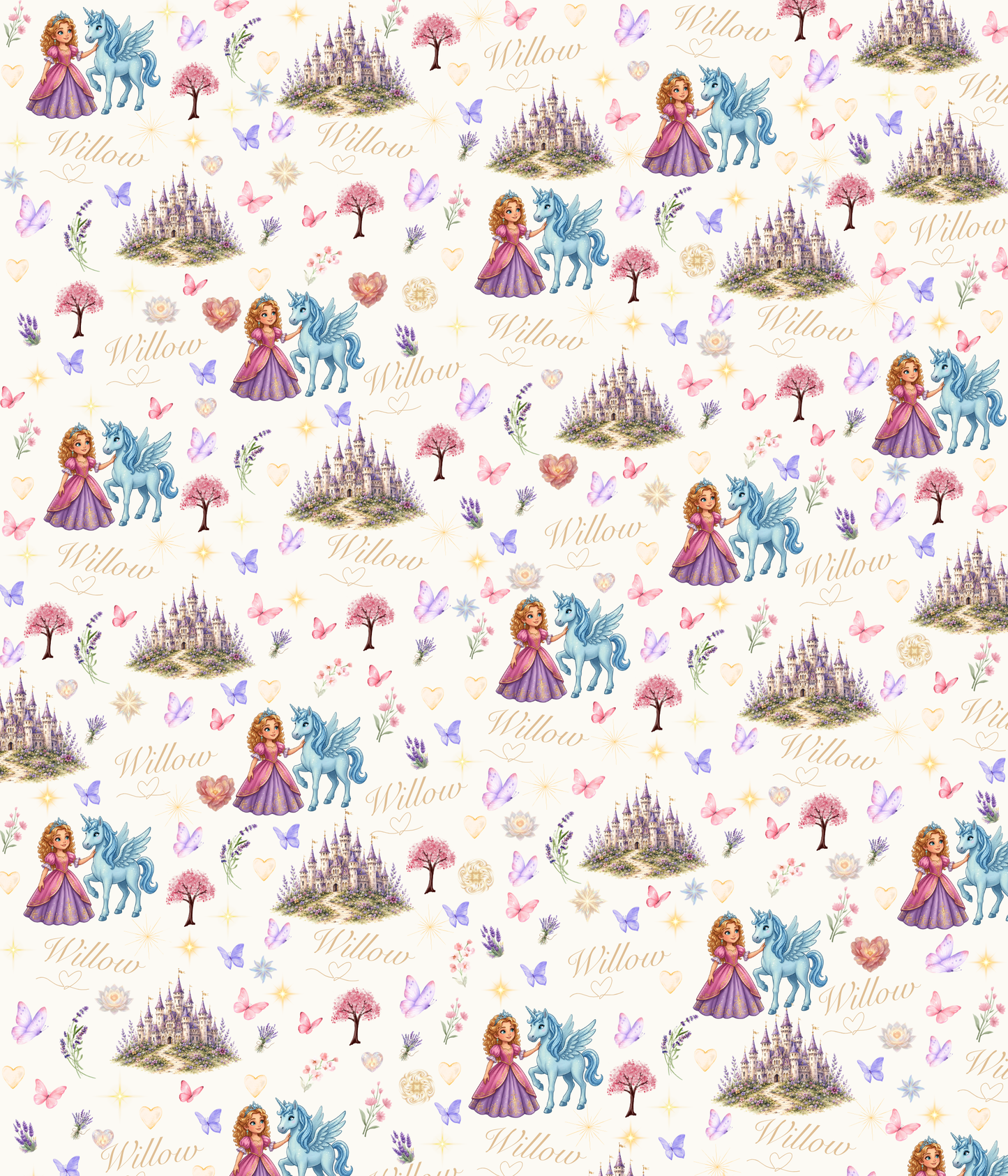 Willow Personalized Gift Wrap