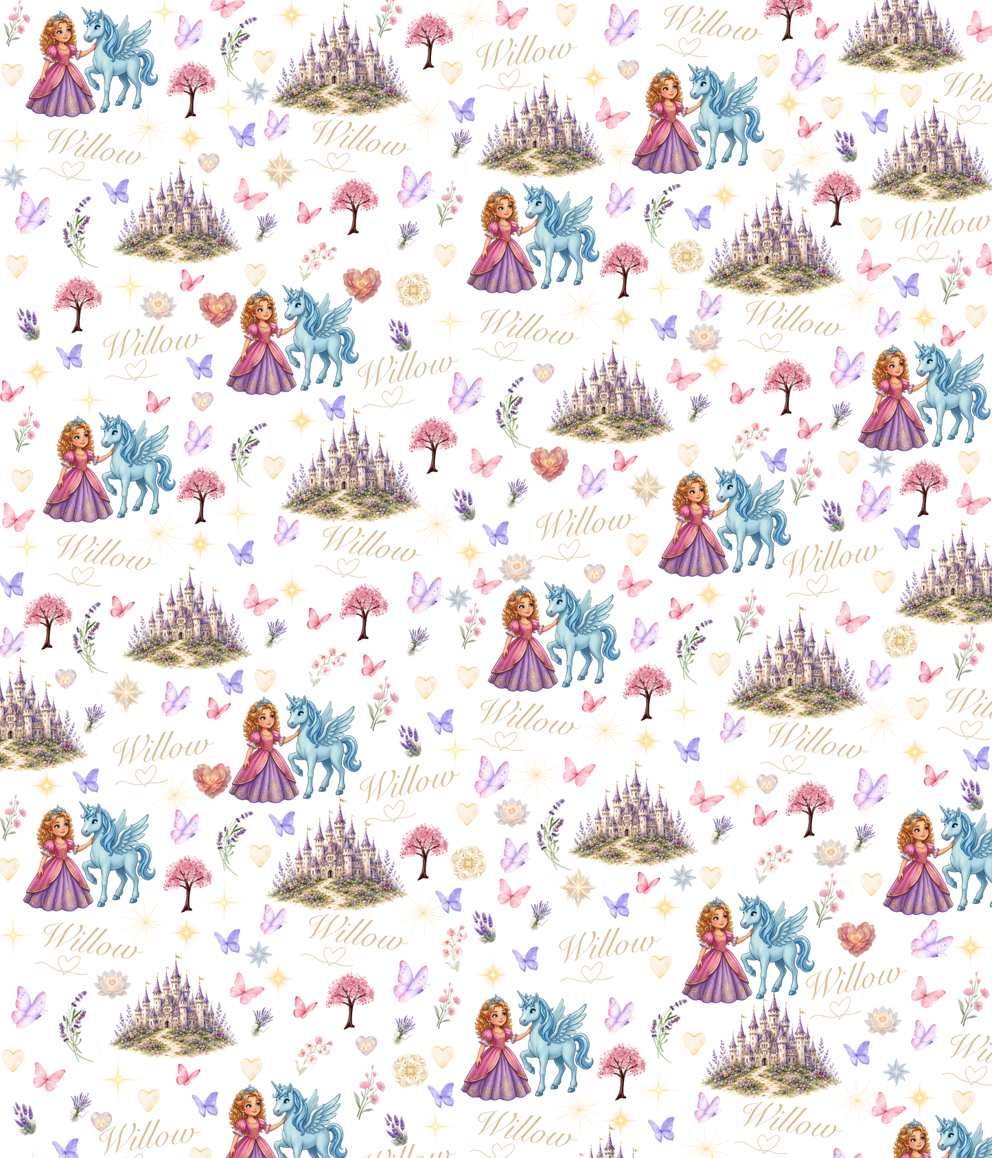 Willow Personalized Gift Wrap