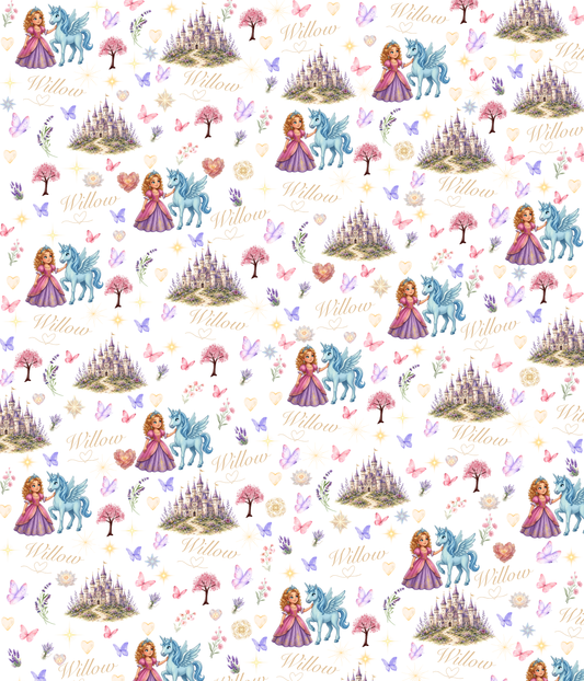 Willow Personalized Gift Wrap